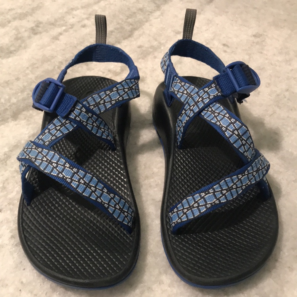 Chaco Swell Eclipse Sandal Kids Junior Size 6 Blue Z1 Ecotread Excellent - Picture 1 of 9